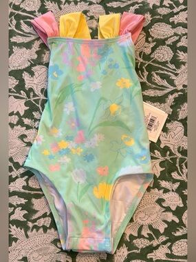 TBBC Seabrook Pastel Floral One-Piece Swimsuit